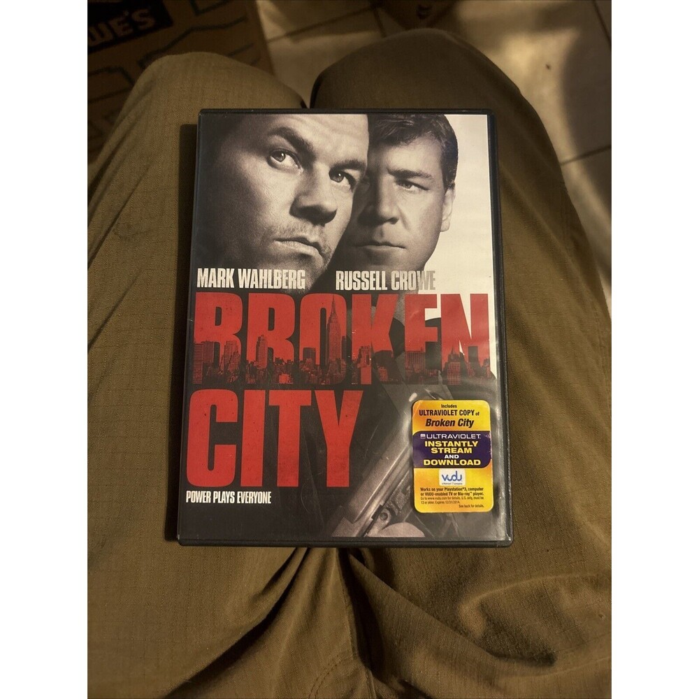 Broken City (DVD, 2013) Russell Crowe, Mark Wahlberg Factory Sealed